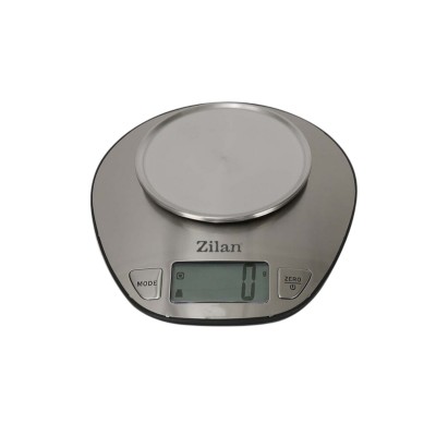 Zilan ZLN2960 konyhai mérleg, mérőedénnyel, 5kg, 2000ml kapacitás, LCD kijelző, elemes tápellátás
